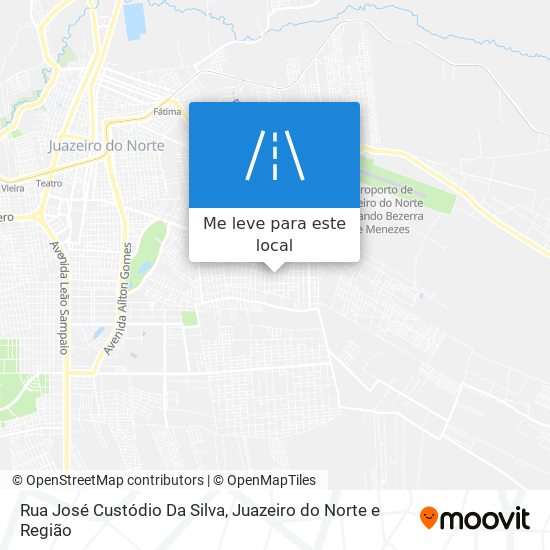 Rua José Custódio Da Silva mapa