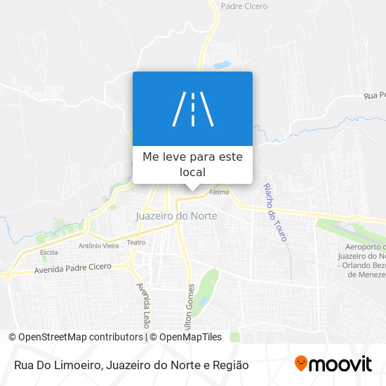Rua Do Limoeiro mapa