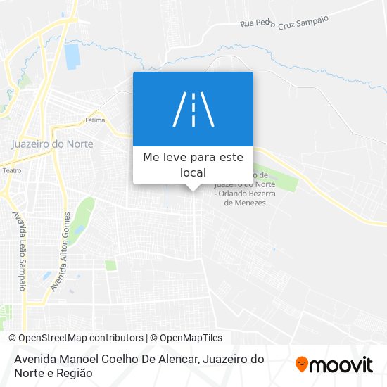 Avenida Manoel Coelho De Alencar mapa