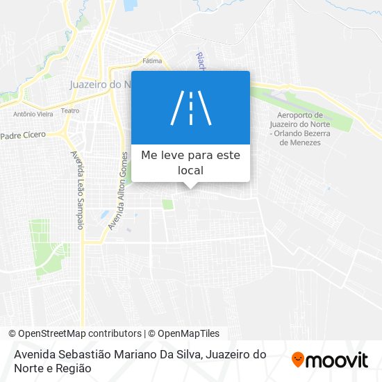 Avenida Sebastião Mariano Da Silva mapa