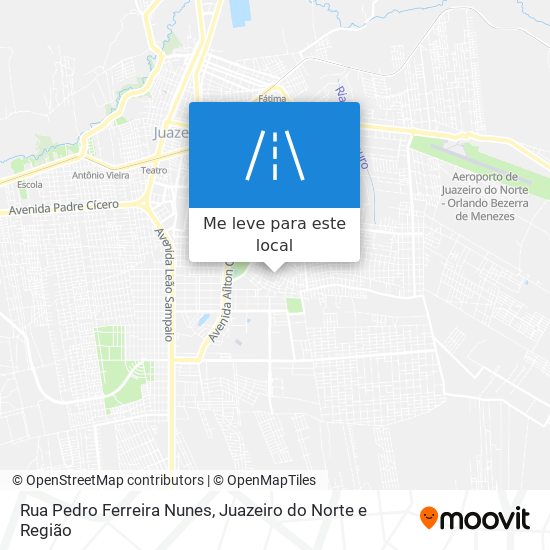 Rua Pedro Ferreira Nunes mapa
