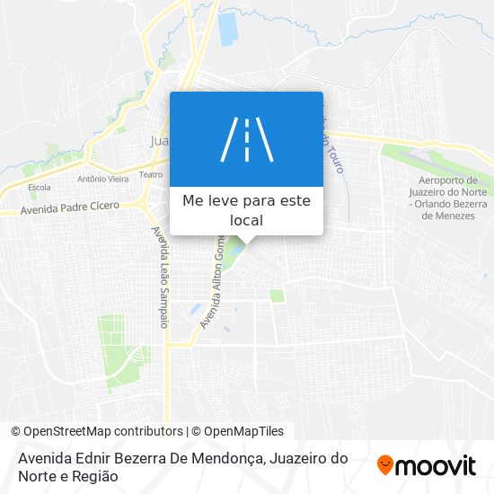 Avenida Ednir Bezerra De Mendonça mapa