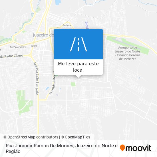 Rua Jurandir Ramos De Moraes mapa