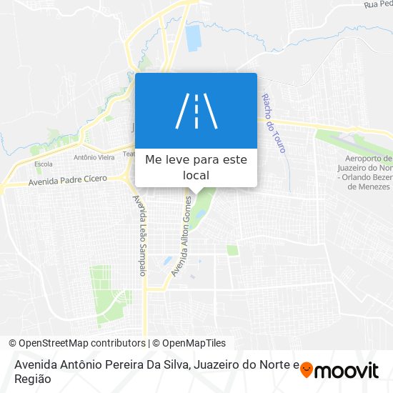 Avenida Antônio Pereira Da Silva mapa