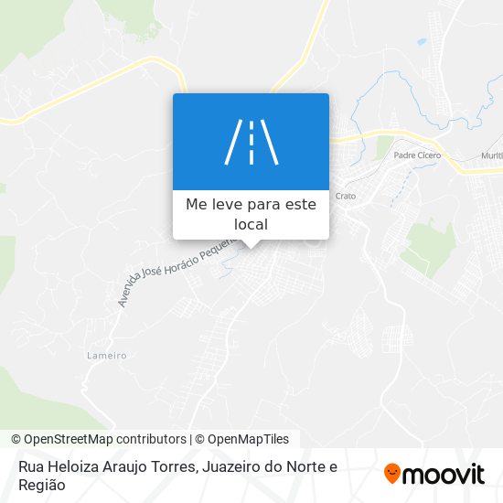 Rua Heloiza Araujo Torres mapa