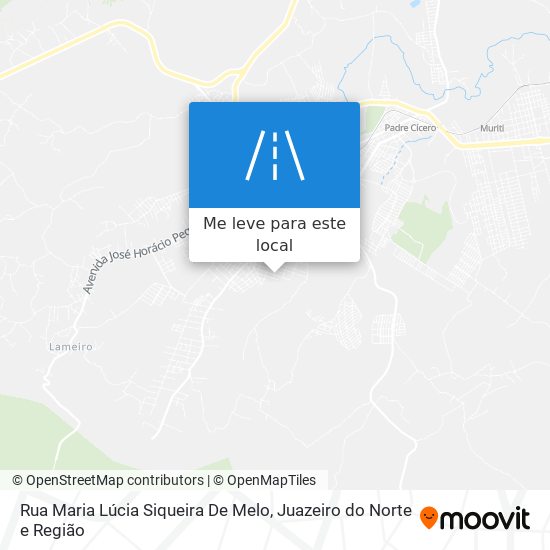 Rua Maria Lúcia Siqueira De Melo mapa