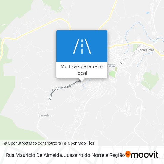 Rua Mauricio De Almeida mapa