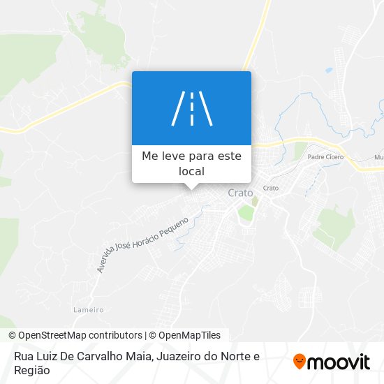 Rua Luiz De Carvalho Maia mapa