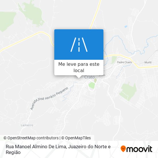 Rua Manoel Almino De Lima mapa