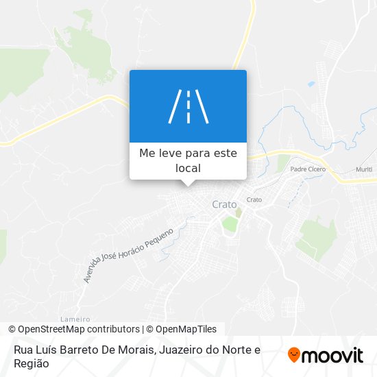 Rua Luís Barreto De Morais mapa