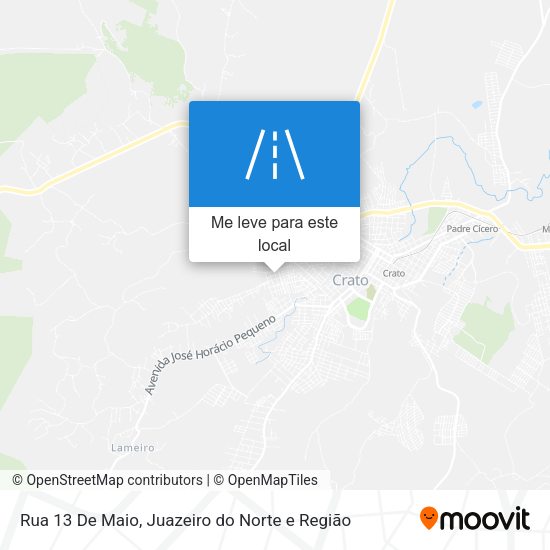 Rua 13 De Maio mapa