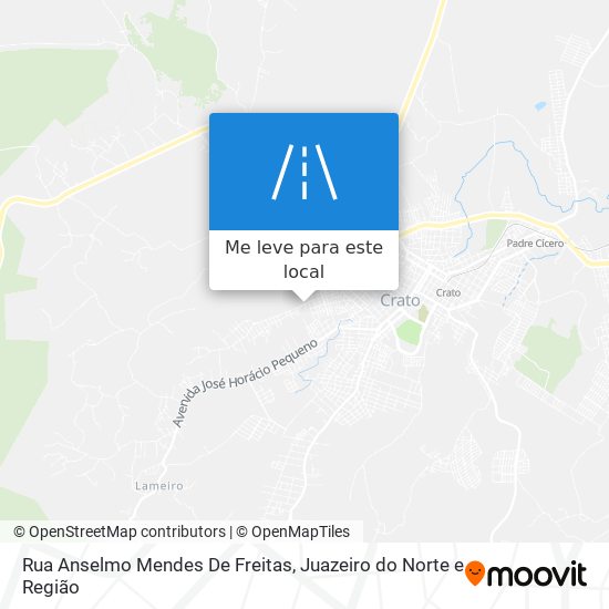 Rua Anselmo Mendes De Freitas mapa