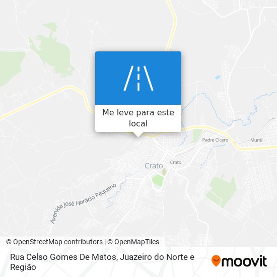 Rua Celso Gomes De Matos mapa