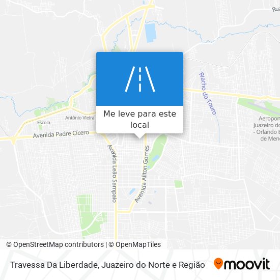 Travessa Da Liberdade mapa