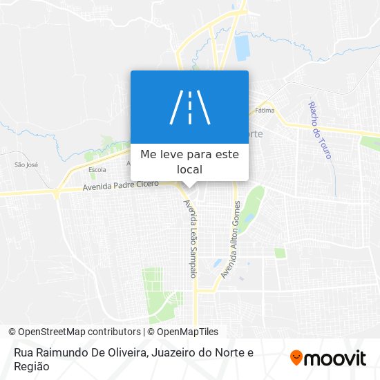 Rua Raimundo De Oliveira mapa