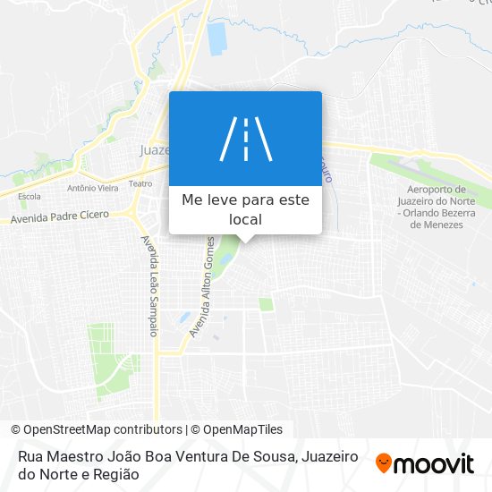Rua Maestro João Boa Ventura De Sousa mapa