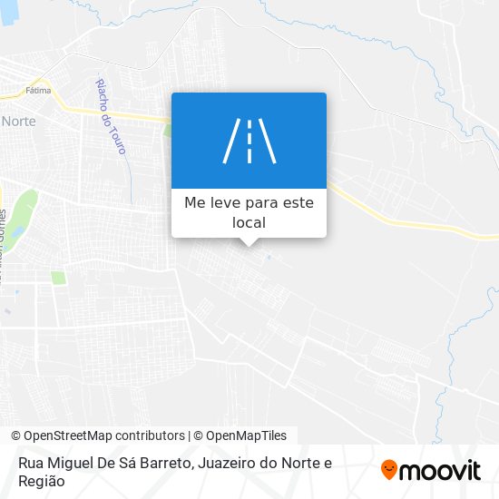Rua Miguel De Sá Barreto mapa