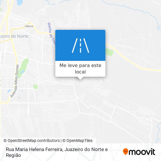 Rua Maria Helena Ferreira mapa