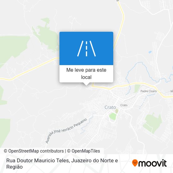 Rua Doutor Mauricio Teles mapa
