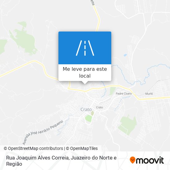 Rua Joaquim Alves Correia mapa
