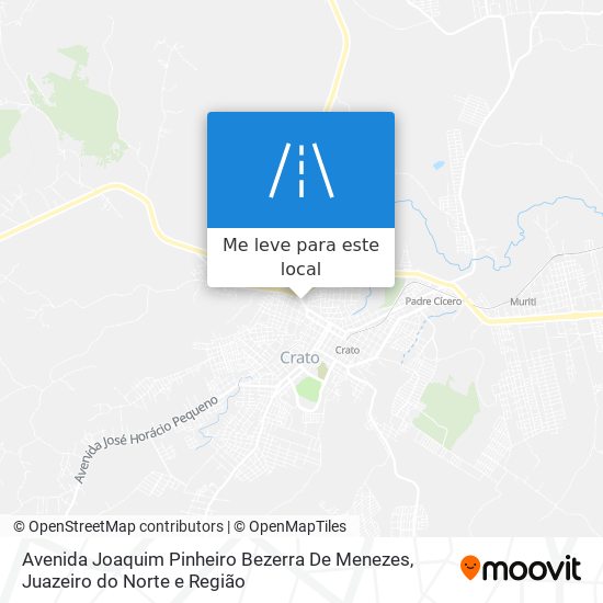 Avenida Joaquim Pinheiro Bezerra De Menezes mapa