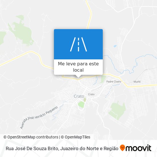 Rua José De Souza Brito mapa