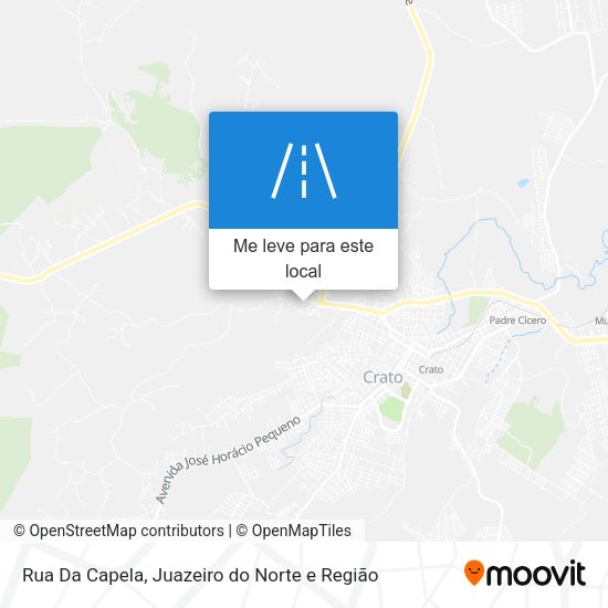 Rua Da Capela mapa