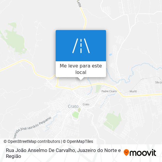 Rua João Anselmo De Carvalho mapa