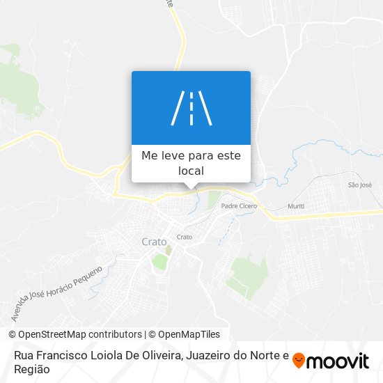 Rua Francisco Loiola De Oliveira mapa