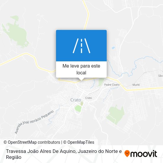 Travessa João Alres De Aquino mapa