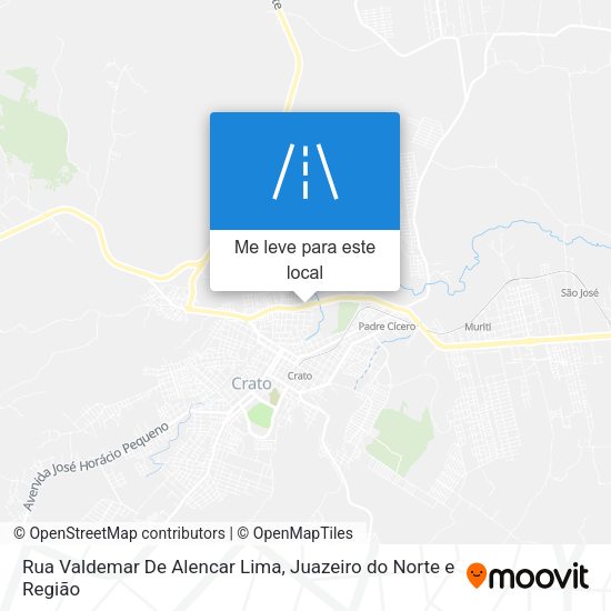 Rua Valdemar De Alencar Lima mapa