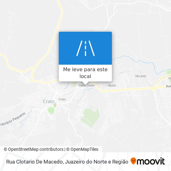Rua Clotario De Macedo mapa