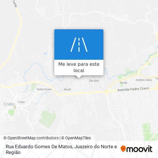 Rua Eduardo Gomes De Matos mapa