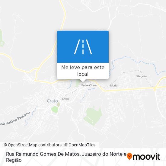 Rua Raimundo Gomes De Matos mapa