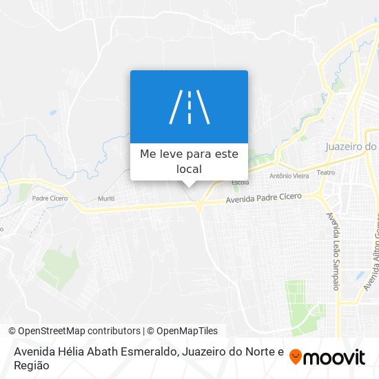 Avenida Hélia Abath Esmeraldo mapa