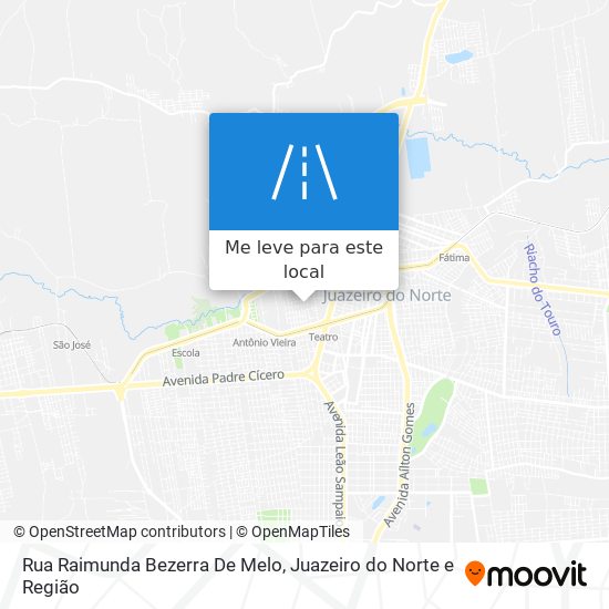 Rua Raimunda Bezerra De Melo mapa