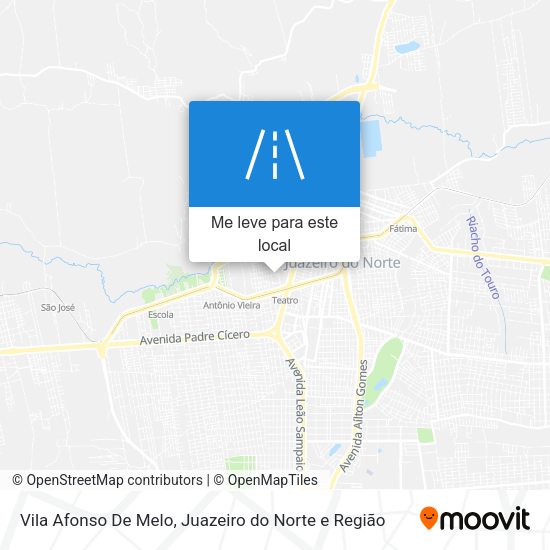 Vila Afonso De Melo mapa