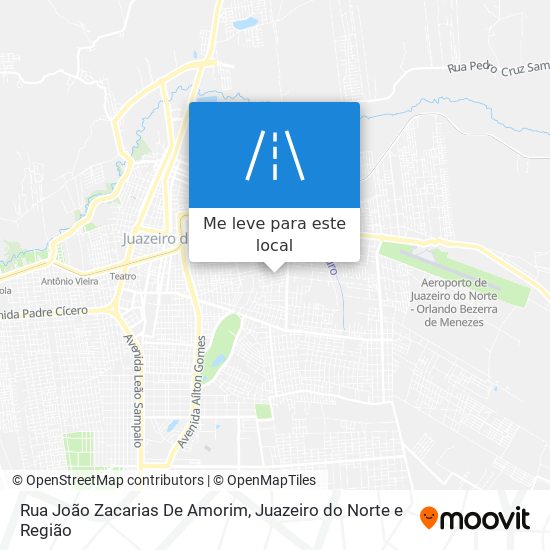 Rua João Zacarias De Amorim mapa