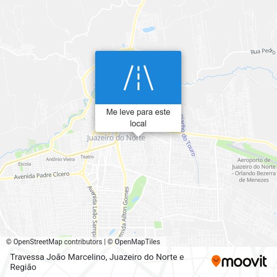 Travessa João Marcelino mapa