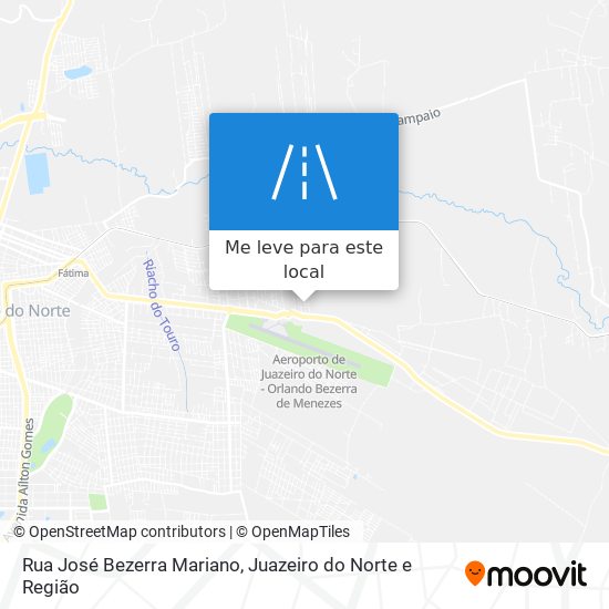 Rua José Bezerra Mariano mapa