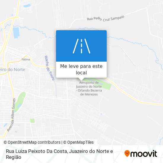Rua Luiza Peixoto Da Costa mapa