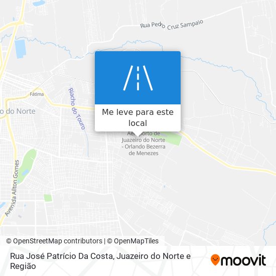 Rua José Patrício Da Costa mapa