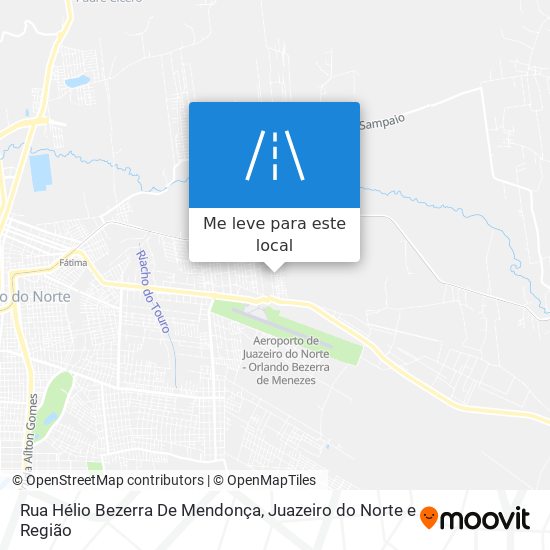 Rua Hélio Bezerra De Mendonça mapa