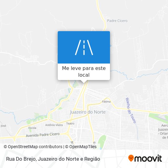 Rua Do Brejo mapa