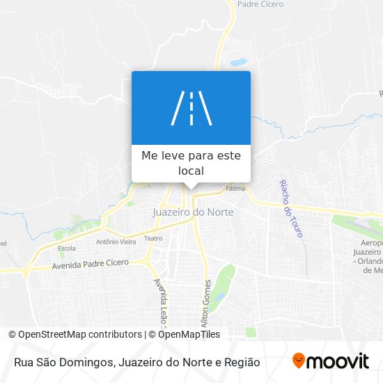 Rua São Domingos mapa