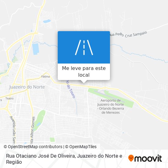 Rua Otaciano José De Oliveira mapa