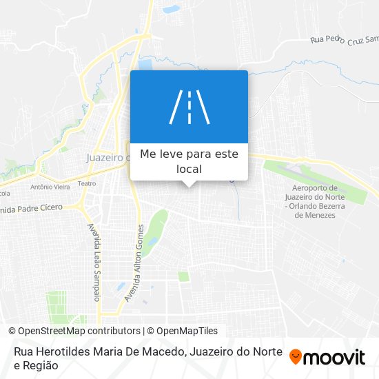 Rua Herotildes Maria De Macedo mapa