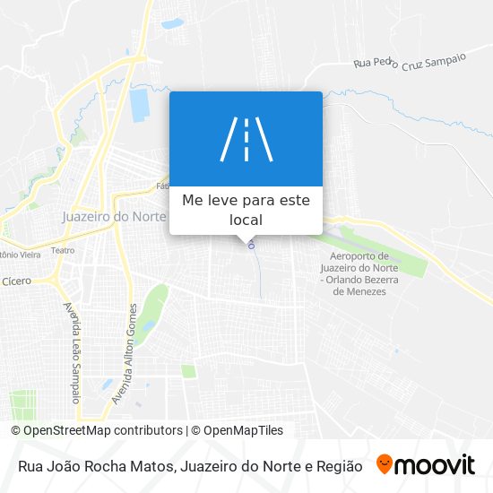 Rua João Rocha Matos mapa