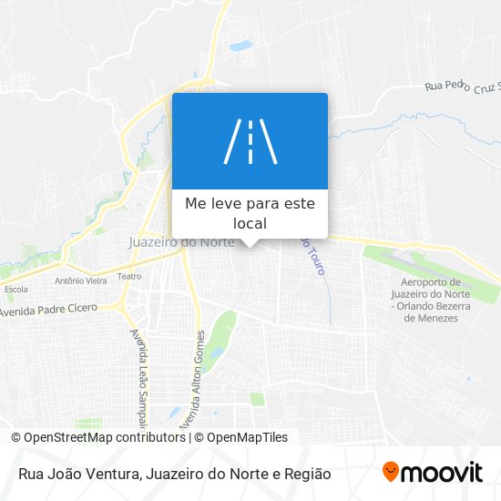 Rua João Ventura mapa
