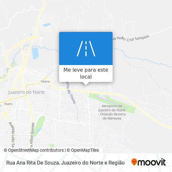 Rua Ana Rita De Souza mapa
